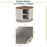 Cozinha Modulada 8 Peças com Tampo com Rodapé 4 Aéreos e 4 Balcões Ipanema CabeCasa MadeiraOriginals - 18