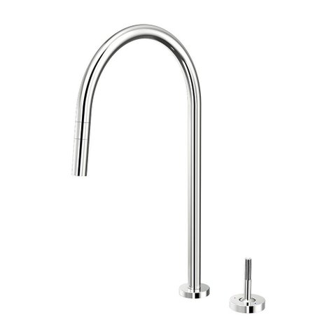 Torneira Misturador Monocomando Joystick Docol Mix&match 90015462006 Bancada Ducha Retrátil Cromada