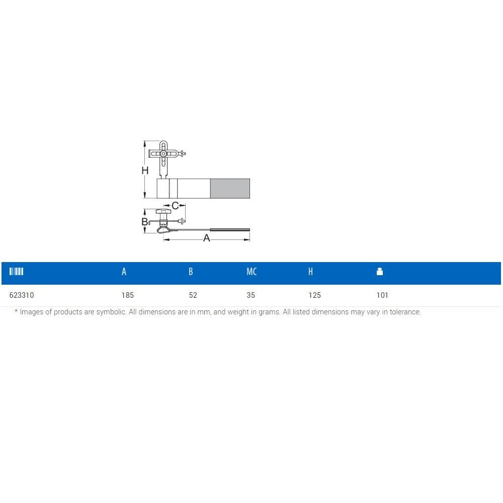 Indicador de Alinhamento de Roda Unior Bike Tools Ref.623310 - 2