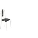 Ver imagem 5 de Conjunto Mesa Tubular com 4 Cadeiras Berlim Branco/Floral/Ocre