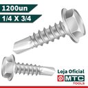 Ver imagem 2 de PARAFUSO SEXTAVADO AUTOBROCANTE FLANGEADO 1/4 X 3/4 1200PÇS