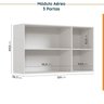 Cozinha Modulada 5 Peças com Tampo com Rodapé Ipanema CabeCasa MadeiraMadeira - 12