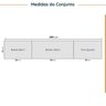 Cozinha Modulada 5 Peças com Tampo com Rodapé Ipanema CabeCasa MadeiraMadeira - 2