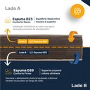 Ver imagem 4 de Cama Box Solteiro com Colchão de Espuma D33 Double Comfort + Auxiliar de Espuma Unique 88cm