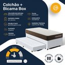 Ver imagem 5 de Cama Box Solteiro com Colchão de Espuma D33 Double Comfort + Auxiliar de Espuma Unique 88cm