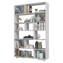 Ver imagem 2 de ESTANTE PARA LIVROS 5 PRATELEIRAS 12 NICHOS EUFORIA YESCASA BRANCO