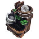 Ver imagem 2 de Fonte de Água Decorativa Led Cascata Paisagem Relaxante 26044 Jarros de Prata