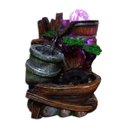 Ver imagem 1 de Fonte de Água Decorativa Led Cascata Paisagem Relaxante 26044 Jarros de Prata