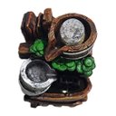 Ver imagem 4 de Fonte de Água Decorativa Led Cascata Paisagem Relaxante 26044 Jarros de Prata