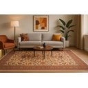 Ver imagem 2 de Tapete Tipo Persa Bege Floral