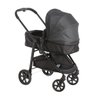 Carrinho de Bebê Para Passeio Olympus 3 em 1 Com Bebê Conforto Cocoon e Base Galzerano - Preto - 4