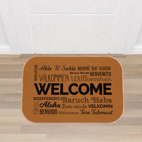 Tapete Decorativo Welcome