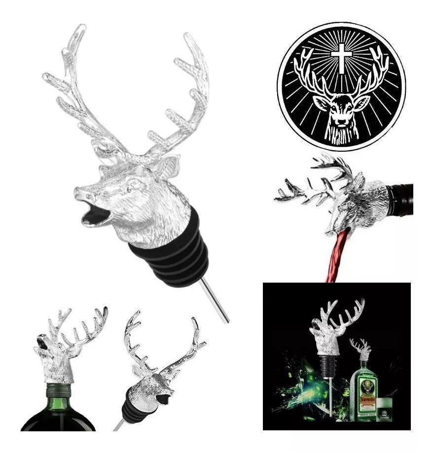 Jagermeister Bico Dosador Alce Vinho Jagerbomb Licor Rolha - 5