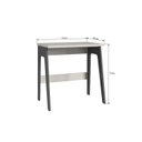 Ver imagem 3 de Escrivaninha Mesa Escritório 75cm Primazzia