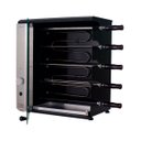 Ver imagem 3 de Churrasqueira Elétrica de Bancada Vertical 5 Espetos 127v Stand Titan