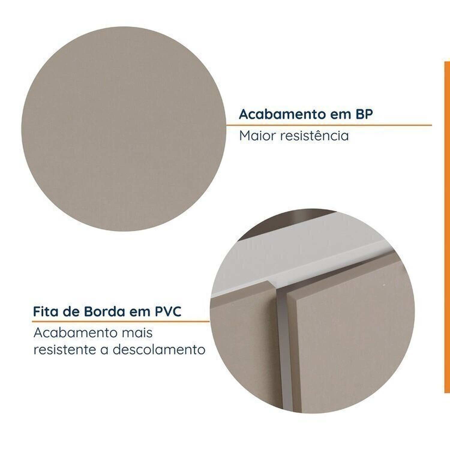 Cozinha Modulada 5 Peças sem Tampo sem Rodapé Ipanema CabeCasa MadeiraMadeira - 5