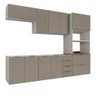 Cozinha Modulada 5 Peças sem Tampo sem Rodapé Ipanema CabeCasa MadeiraOriginals - 9