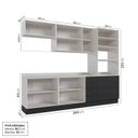 Ver imagem 5 de Cozinha Modulada 5 Peças com Tampo com Rodapé Ipanema CabeCasa MadeiraOriginals