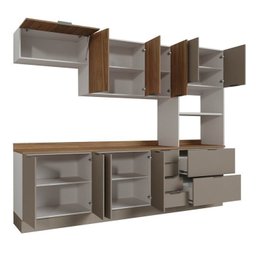 Cozinha Modulada 5 Peças com Tampo com Rodapé Ipanema CabeCasa MadeiraMadeira - 10