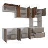 Cozinha Modulada 5 Peças sem Tampo sem Rodapé Ipanema CabeCasa MadeiraOriginals - 10