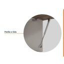 Ver mais imagens de Cozinha Modulada 5 Peças com Tampo com Rodapé Ipanema CabeCasa MadeiraOriginals Marrom/Grafite Trama