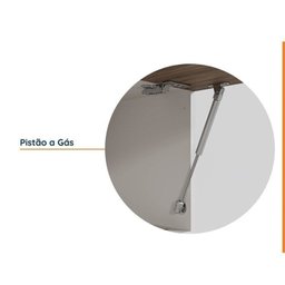 Cozinha Modulada 5 Peças com Tampo com Rodapé Ipanema CabeCasa MadeiraMadeira - 8