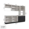 Cozinha Modulada 5 Peças com Tampo com Rodapé Ipanema CabeCasa MadeiraOriginals - 4