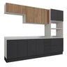 Cozinha Modulada 5 Peças com Tampo com Rodapé Ipanema CabeCasa MadeiraOriginals - 9