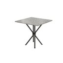 Ver imagem 4 de Conjunto Mesa Tubular com 4 Cadeiras Berlim Prata/Matelado/Branco Preto Ocre