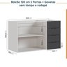 Cozinha Modulada 5 Peças sem Tampo sem Rodapé Ipanema CabeCasa MadeiraOriginals - 16