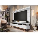 Ver imagem 2 de Rack com Painel Vivare Wood 1,80 Tv 72 Polegadas: Branco