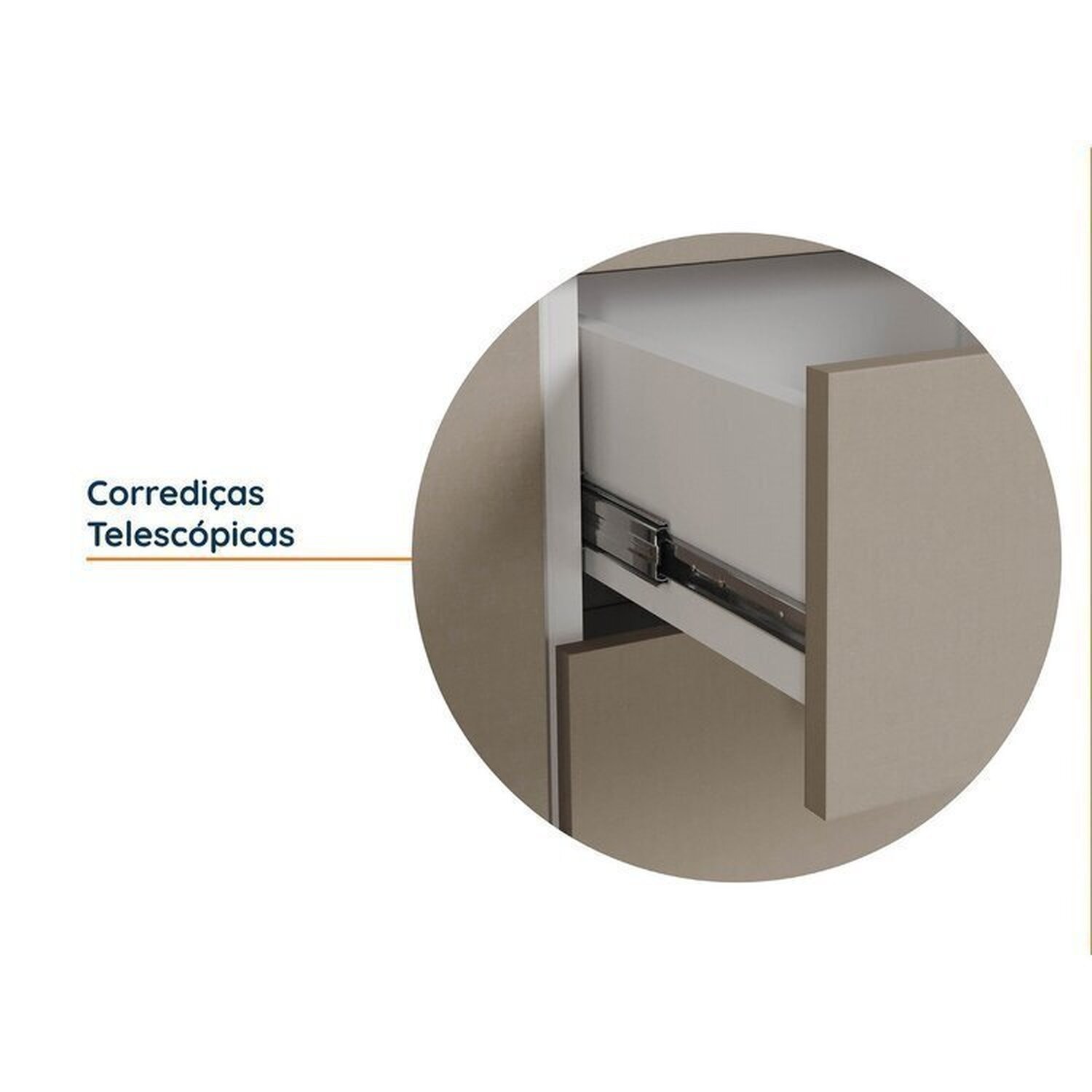 Cozinha Modulada 4 Peças sem Tampo sem Rodapé 2 Aéreos e 2 Balcões Ipanema CabeCasa MadeiraMadeira - 7