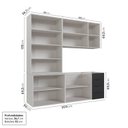 Ver imagem 4 de Cozinha Modulada 4 Peças sem Tampo sem Rodapé 2 Aéreos e 2 Balcões Ipanema CabeCasa MadeiraOriginals