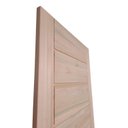 Ver imagem 2 de Folha de Porta de Madeira 3B Eucalipto 210x82cm Uniportas