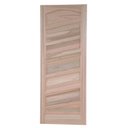 Ver imagem 3 de Folha de Porta de Madeira Topázio Eucalipto 210x82cm Uniportas