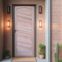 Ver imagem 1 de Folha de Porta de Madeira Topázio Eucalipto 210x82cm Uniportas