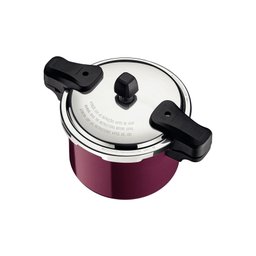 Panela de Pressão Tramontina Torino Cerâmico Vermelho Framboesa 20 Cm 4,5 L Tramontina - 4