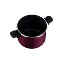 Ver imagem 3 de Panela de Pressão Tramontina Torino Cerâmico Vermelho Framboesa 20 Cm 4,5 L Tramontina