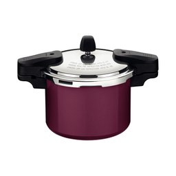 Panela de Pressão Tramontina Torino Cerâmico Vermelho Framboesa 20 Cm 4,5 L Tramontina - 1