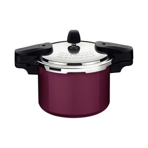 Panela de Pressão Tramontina Torino Cerâmico Vermelho Framboesa 20 Cm 4,5 L Tramontina