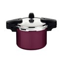 Ver imagem 1 de Panela de Pressão Tramontina Torino Cerâmico Vermelho Framboesa 20 Cm 4,5 L Tramontina