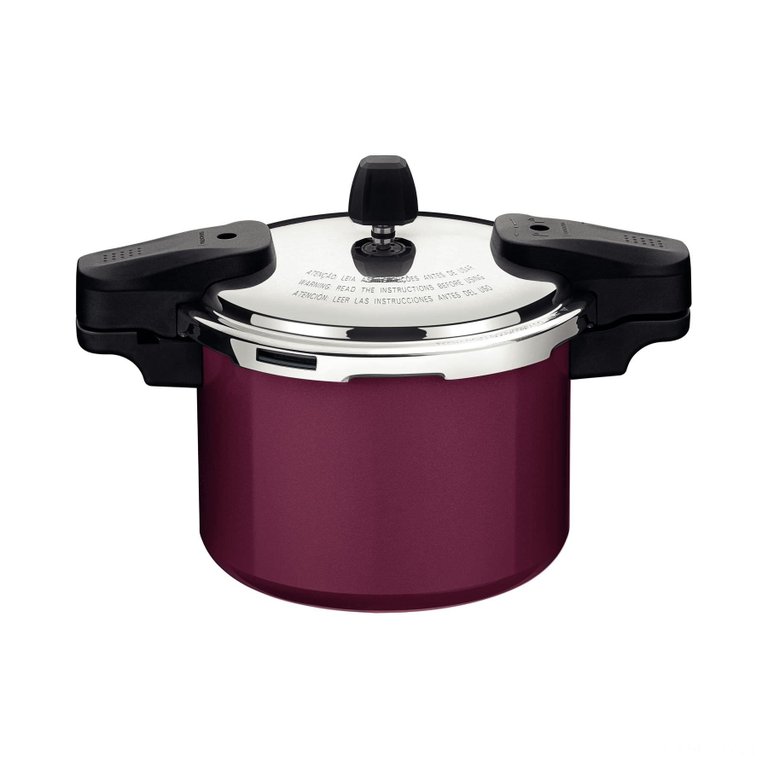Panela de Pressão Tramontina Torino Cerâmico Vermelho Framboesa 20 Cm 4,5 L Tramontina Panela de Pressão Tramontina Torino Cerâmico Vermelho Framboesa 20 Cm 4,5 L Tramontina