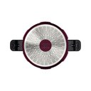 Ver imagem 2 de Panela de Pressão Tramontina Torino Cerâmico Vermelho Framboesa 20 Cm 4,5 L Tramontina