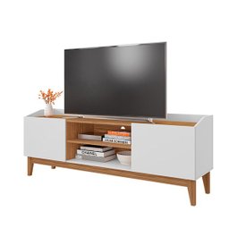 Rack Sala Ravena para TV até 55 Polegadas c/ Pés de Madeira - 2