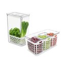 Ver imagem 1 de Kit Organizadores Dry Coza – 2 Peças 2,3l + 6l - Brinox