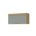 Ver imagem 1 de Armário de Cozinha Modulado Marquesa C- 1 Porta Basculante 80 Cm Nature-verde - Nesher