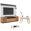 Ver imagem 1 de Conjunto para Sala de Estar Luisa Off-white Freijo
