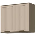 Ver imagem 1 de Armário Aéreo 2 Portas Ripado 80 Cm Connect Duna Cristal – Henn