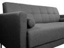 Ver imagem 6 de Sofá Living Fixo 1,60m Chicago Linho Soft - Netsofas - Grafite