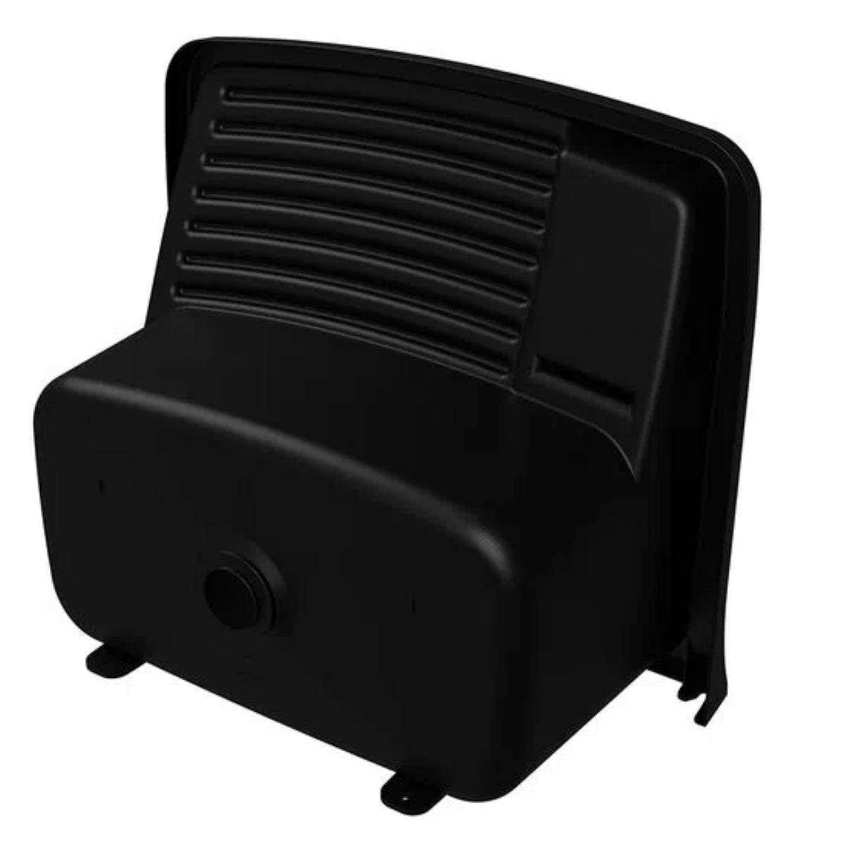 Tanque de Plástico 40l para Lavanderia Preto + Sifão Copo Universal Sanfonado + Fita Veda Rosca + To - 7